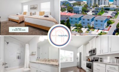 Be A Nomad | Beach Escape IV | 100yds to beach | grps/families