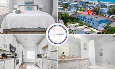 Be A Nomad | Beach Escape III | 100 yds to bch | grps/families